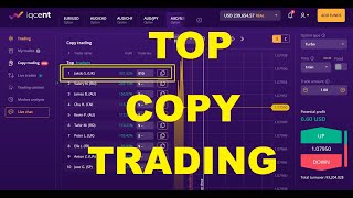 Top COPY TRADING IQCent  live review Binary Options brokers VIDEFOREX RACEOPTION BINARYCENT [upl. by Ulphiah]