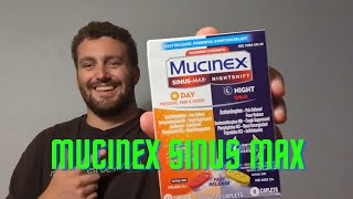 Review Mucinex Maximum Strength Sinus Max Pressure Pain amp Cough amp Nightshift Sinus [upl. by Ilenna680]