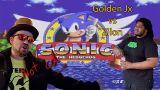 The Race in Sonic the Hedgehog Golden Jx vs Zilon [upl. by Iams]