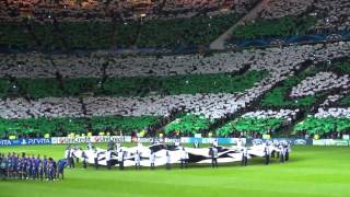 Celtic v Barcelona fan footage [upl. by Teagan]