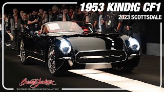 SOLD 1953 KINDIG CF1  2023 SCOTTSDALE AUCTION  BARRETTJACKSON [upl. by Tigram]