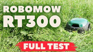 Robomow RT300 my first ROBOT LAWN MOWER🔥 REVIEW amp TEST✅ [upl. by Link]