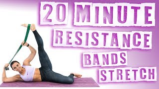 20 Minute Resistance Band Stretch [upl. by Fusuy]