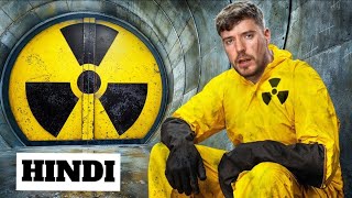 Mr Beast • 100 Days in Nuclear Bunker ☢️ mrbeast [upl. by Haughay]