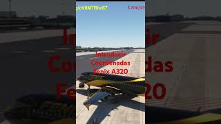 How to ENTER COORDINATES into the MCDU on A320 Tutorial [upl. by Ahsienor620]