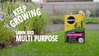 MiracleGro® Multi Purpose Lawn Seed [upl. by Ozen831]