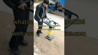 XLF HCD100 Electric rammer tamping rammer Compactor machine power rammer compactorTamping Rammer [upl. by Amehsat]