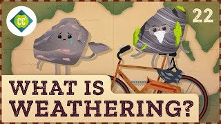 What is Weathering Crash Course Geography 22 [upl. by Odnesor861]