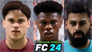 FC 24  BEST YOUNG CDM U23 80 POTENTIAL WITH REAL FACES [upl. by Haggerty]