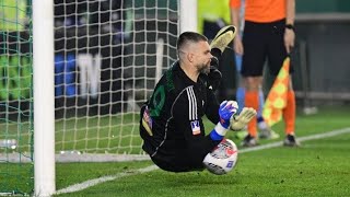 Panathinaikos vs PAOK Thessaloniki 12 Pens 65 Bartlomiej Dragowski hero in penalty shootout win [upl. by Stefano]