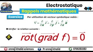 Montrer que rotgrad f  0 [upl. by Adnilav]