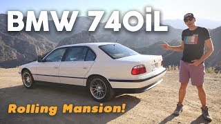 1997 BMW 740iL E38 — Rolling Mansion on a Budget [upl. by Eadrahc722]