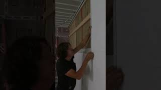 Woodshop Build ― Installing Trim and Sealed Steel Wall Panels [upl. by Lener]