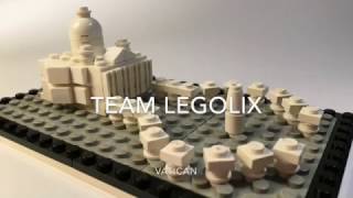 LEGO Architecture New Set Vatican City  MOC [upl. by Avilys]