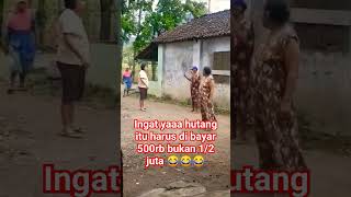 Utang 500 bayar setengah juta [upl. by Fregger]