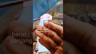 4 model anting panjang tlusup taoge  emas muda [upl. by Ringo]