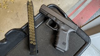 Glock 23 with ETS 30Round Magazine 40SampW [upl. by Neeluqcaj554]