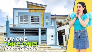 Buy 1 Take 1 A Rare Deal for a Brand New House in BF Resort Las Pinas House Tour 256 [upl. by Einaffyt179]