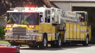 Honolulu Fire Dept Ladder 7 Responding [upl. by Marianna888]