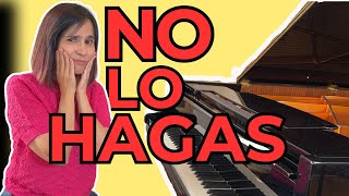 Errores frecuentes al piano [upl. by Alithea]