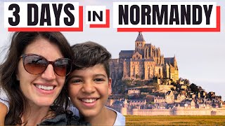 NORMANDY FRANCE 🇫🇷 What to do in Normandy tour of Beaches Bayeux Mont SaintMichel and more [upl. by Nylirej60]