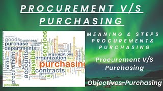 Procurement and Purchasing [upl. by Leanne]