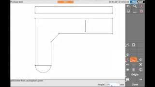 Prodim Proliner Software  Measuring a Backsplash and Countertop [upl. by Ailet]