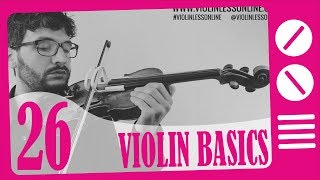 26 Song 5 MY HOMETOWN  Playing With The Bow  Violin Lessons For Beginners [upl. by Ener]