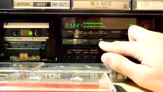 TDK D 180 1982 Audio Cassette Test [upl. by Herby]