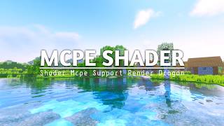 TOP 6 SHADER MCPE 121 amp 1212  MCPE SHADER  SUPPORT RENDER DRAGON amp REALISTIC SHADER 2024 [upl. by Corey]