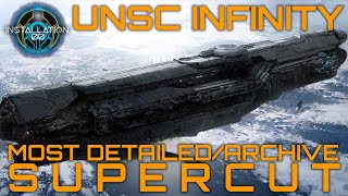 UNSC Infinity  Most Detailed SUPERCUT [upl. by Faulkner]