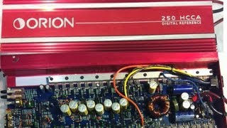 Orion 250 HCCA Cheater Amp Bench Test Power Output DD1 [upl. by Hamlani]