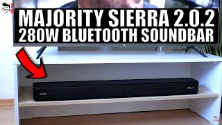 MAJORITY Sierra 202 REVIEW 280W Dolby Atmos Soundbar [upl. by Nicoline]