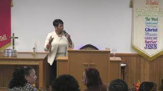 Pastor Gail L Hill  quotRise Up and Go Take Your Promise Landquot [upl. by Senn]