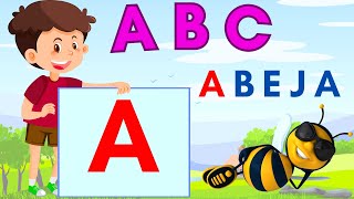 Aprende el Abecedario ABC para niños  Letras y Vocabulario 🇪🇸 para Niños de Preescolar🔴 Live [upl. by Nohsyar]