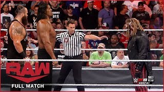 FULL MATCH  The Fiend vs The Great Khali amp Braun Strowman  RAW Oct 9 2019 [upl. by Fennie2]