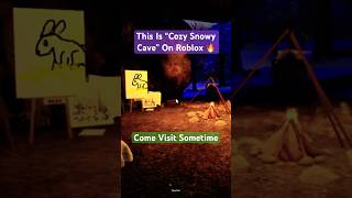 This Is “Cozy Snowy Cave” On Roblox 🔥 [upl. by Meador]