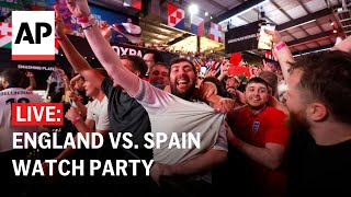 England vs Spain LIVE Watch party for Euro 2024 final [upl. by Auhso]