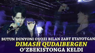 Dimash Qudaibergen Ozbekistonga keldi  Butunjahon yoshlar festivali 2024  Humo Arena  Yoshlar TV [upl. by Gaal]