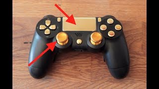 Tasten austauschen  Alusticks Einbauen  PS4 Controller SticksTasten wechseln [upl. by Fedirko]