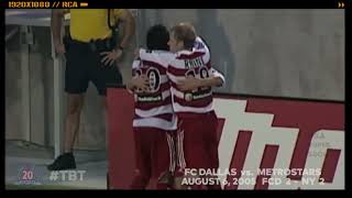 FC Dallas vs MetroStars  August 6 2005 [upl. by Bettzel]