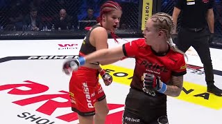 Dominika Rybak wygrywa z Dagmarą Szewczyk PRIME MMA 3 shorts [upl. by Llerrah48]