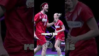 Alexandra Bøjes new international partnership badminton badmintondenmark boje [upl. by Kcerred917]