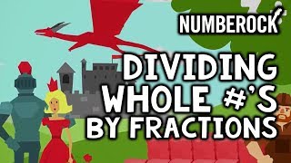 Dividing Whole Numbers by Fractions Song [upl. by Goto]