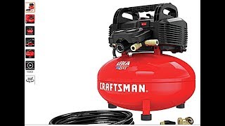 Craftsman CMEC6150 Pancake Air Compressor Test [upl. by Tamanaha]