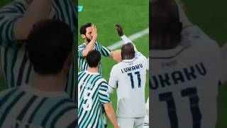 Fallo e calcio di rigore dal dischetto lukaku  fc25 [upl. by Omixam578]