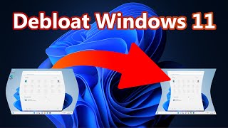 Want to remove all the bloatware that comes with Windows 11 Lets Debloat Windows11 unused apps [upl. by Ina753]