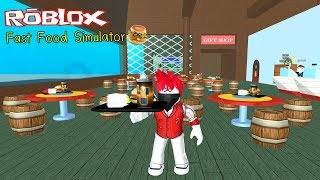 Roblox  Fast Food Simulator จำลองการ กวาดพื้น ดูดส้วมและเช็คกระจกในร้านอาหาร [upl. by Claudette]