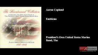 Aaron Copland Emblems [upl. by Osi]