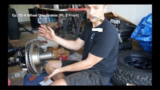 Ep 10 4 Wheel Disc Brakes Pt 2 Front [upl. by Nidnal]